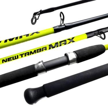 Imagem de Vara MOLINETE New TAMBA MAX 30-60 lbs - Jaú Pesca, Verde neon, 2.10