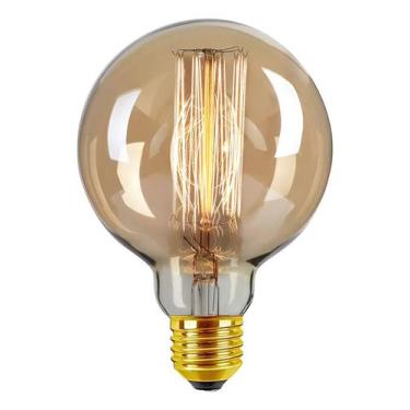 Imagem de Kit 7 Lâmpada Vintage Retro G80 Filamento De Carbono 40w E27 - ILUMIFO