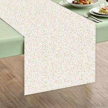 Imagem de Toalha de mesa estética de bolinhas, retangular, casa, fazenda, cozinha, sala de estar, sala de jantar, capa de mesa decorativa para festas, casamento, feriado, 3