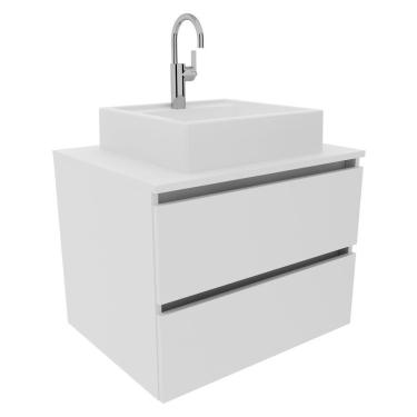 Imagem de Gabinete Suspenso Para Cuba De Banheiro Bn3607 Branco