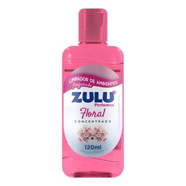 Imagem de Kit 2 Limpador Perfumado de Ambientes Concentrado Floral Zulu 120ml - 