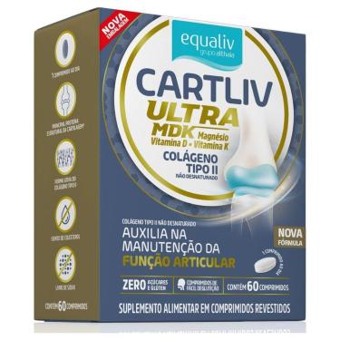Imagem de Colageno Tipo II Ultra Vitamina D3 K2 60 Tabs - Equaliv-Unissex