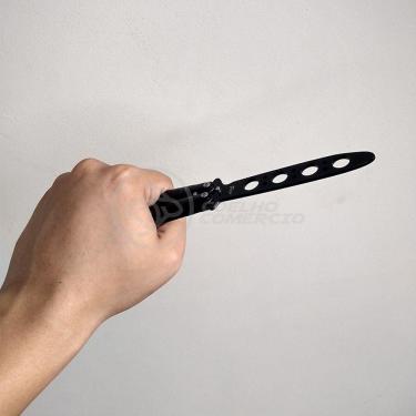 Imagem de Knife Black Butterfly Preta Borboleta Dobrável De Aço
