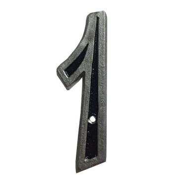 Imagem de Número Residencial De Alumínio - Fundição Petropolis Nº1