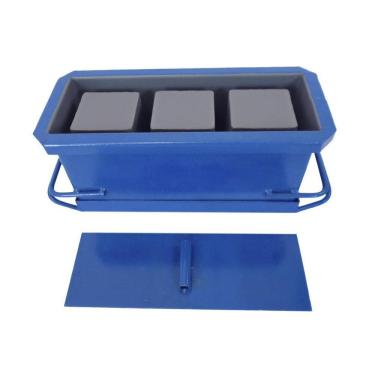 Imagem de Forma Manual Bloco De Concreto De 1514X19X39Cm 3 Furos Fundo