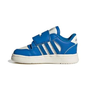 Imagem de adidas Tênis unissex infantil Turnaround (infantil), Bluebird/Bluebird/Cloud White, 19