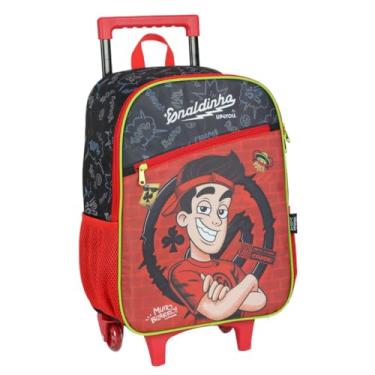 Imagem de Mochila com Rodinhas Enaldinho Infantil Escolar Passeio Viagem