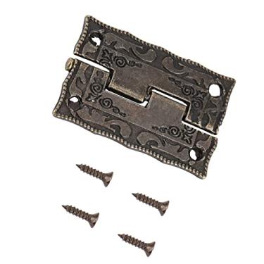 Imagem de Generic 10 Peças 0°-270° Dobradiças de Bronze Antigo, Dobradiça de Mola de Alta Resistência para Caixa de Joias, de Ferro Resistentes para Caixa de Madeira Resistente, Fechamento Sem Esforço, para