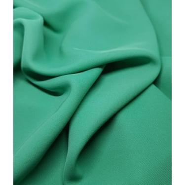 Imagem de Tecido Tóquio - 97% Poliéster 3% Elastano (Verde Siena, 0,50m x 1,44m)
