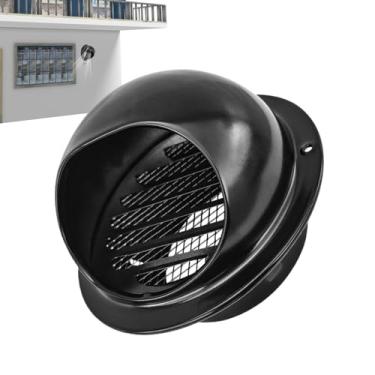 Imagem de Ventilação de exaustão Soffit - Grade de ventilação de aço inoxidável tampa de ventilação do secador, peças de reposição para sala de estar quarto cozinha banheiro garagem porão armazéns teto