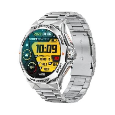 Imagem de Relógio Inteligente Masculino LIGE Com Tela AMOLED HD De 1.43", Chamad