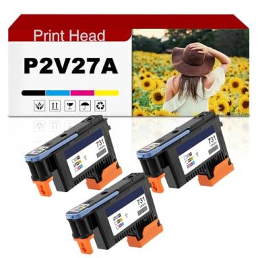 Imagem de Cabeça de impressão 731 P2V27A compatível com impressoras HP T1700 T1700dr 1 conjunto