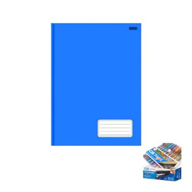 Imagem de Kit Caderno Brochurão KBOM 96 Folhas + Caneta Trigel Metálica 10 Cores + Grampeador Metallic C-15