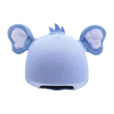 Imagem de predolo Capa para capacete de esqui na neve, gorro de malha leve para o inverno, fácil de instalar, quente, para snowboard, acessório decorativo fofo para, Azul