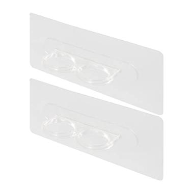 Imagem de 2 Pack Adesivo Detergente Ganchos Parede Colante Sem Furaco Gancho Utilitário para Cozinha Banheiro Chuveiro Garrafa de Shampoo Porta Sabonete Líquido Pesado 4 4lbs PS Economia Espaço