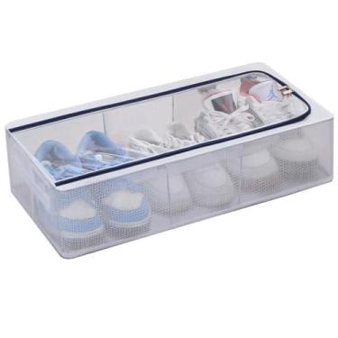 Imagem de Caixa Organizadora Multiuso PVC Transparente Modular 27 L - TOP Rio