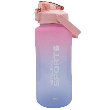 Imagem de Garrafa Squeeze Galão Plástico Com Bico 2 Litros Academia Vg+ Rosa