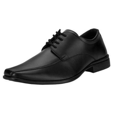 Imagem de Sapato masculino social mais leve 600, Preto, 39