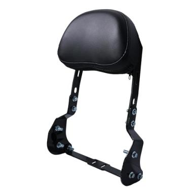 Imagem de JMCHstore Mini encosto de bicicleta Sissy Bar com almofada para Coleman B200 B200R B200RSV B200C B200V RB200 RT200 Mega Moto B212 MAX - compartimentos de altura ajustáveis, almofada de encosto