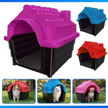 Imagem de Casa De Pet Casinha De Cachorro Desmontável N5 MecPet - Mec Pet, Rosa