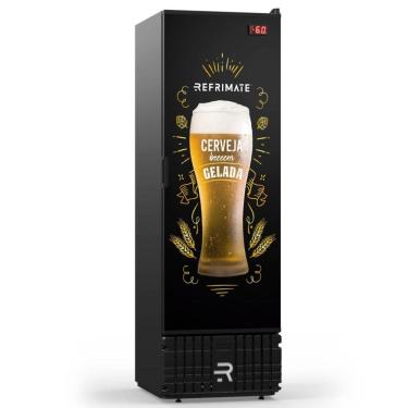 Imagem de Cervejeira Refrimate 400 Litros Porta Sólida Preto 220V VCCE400PSB