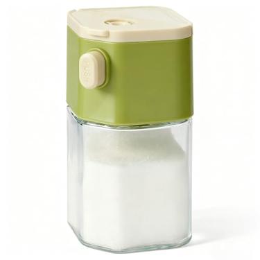 Imagem de Ouboda Coqueteleira multifuncional 2 em 1, livre de BPA, lavável na lava-louças, garrafa de vidro, coqueteleira verde