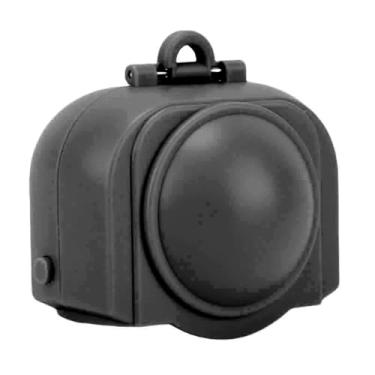 Imagem de Cryfokt Tampa Protetora da Lente X5 Proteção Durável para Câmeras Esportivas Fácil de Limpar para Entusiastas e Profissionais da Fotografia Material ABS (Preto)