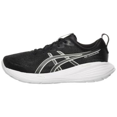 Imagem de ASICS Tênis de corrida masculino Gel-Cumulus 27, Preto/concreto, 39