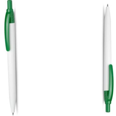 Imagem de Caneta Esferográfica Retrátil Executiva, Azul, Metal e Plástico, Escrita 0.7mm, Acabamento Fosco, Grip Metálico, Design Cilíndrico, para Escrita Geral (Verde 2)