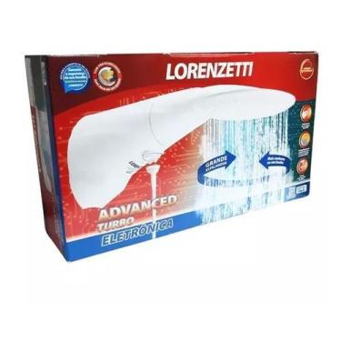 Imagem de Chuveiro ducha advanced turbo eletronico 220v 7500w lorenzetti, Branco