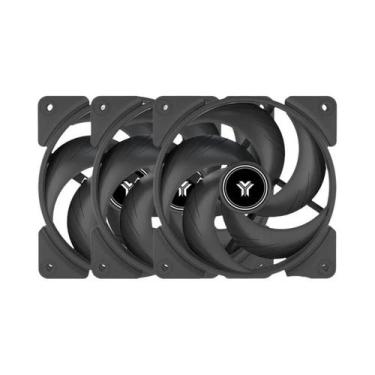 Imagem de Ventoinha Silenciosa De 120mm JUMPEAK PB120 4PIN PWM 2000RPM Alto Dese