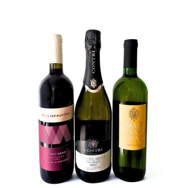 Imagem de 3 Vinhos Italianos San Martino, Contri e Malvasia