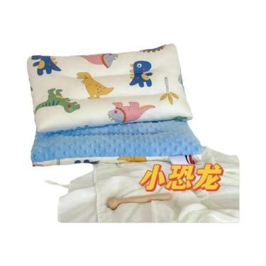 Imagem de Travesseiro De Veludo Para Bebês, Respirável E Confortável, Apoio De C