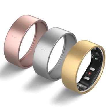 Imagem de Protetor de TPU compatível com RingConn Gen 2, pacote com 3 capas de anel antiarranhões para acessórios RingConn Gen 2 (cores foscas-1, tamanho 11)