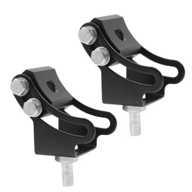 Imagem de Ygmylandbb Suportes de montagem de barra de luz LED, suporte de montagem deslizante ajustável de 10 cm a 132 cm, suportes de barra de luz universal, 2 peças