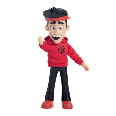 Imagem de Boneco Youtuber Enaldinho Articulado c Jogo Cartas Pulseiras