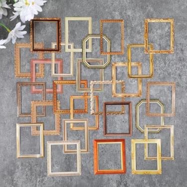 Imagem de Adesivos de moldura, 180 peças de adesivos vintage para scrapbooking molduras decorativas de janela decalques para artesanato faça você mesmo junk journal scrapbook álbum decoração