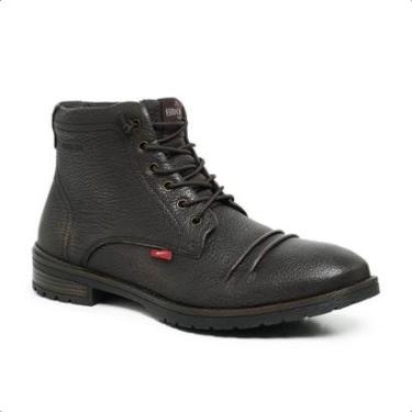 Imagem de Bota Masculina Ferracini em Couro Chocolate com Solado de Borracha 9622665CH-Masculino