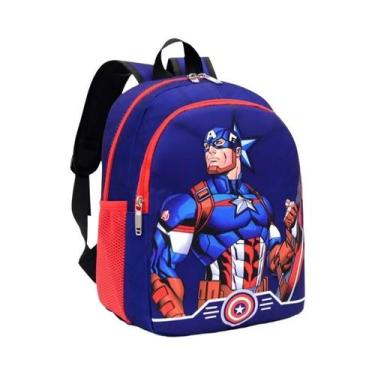 Imagem de Mochila De Desenho Animado De Dupla Camada Do Homem-Aranha Para Menino