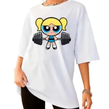 Imagem de Blusa De Treino Feminina Poderosa Para Academia E Fitness, Camiseta De