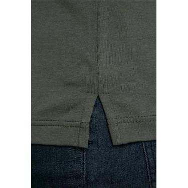 Imagem de Camisa Polo Manga Longa Malha Slim Fit - Verde Escuro - HIGHSTIL, Verd