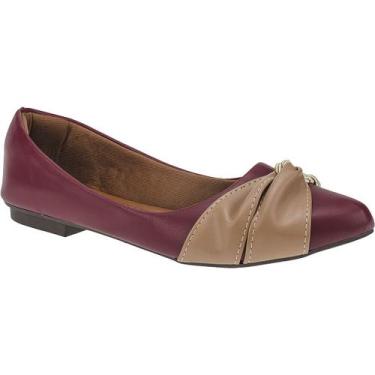 Imagem de Sapatilha Feminina Bico Fino Sapato Mocassim Feminino Calçado Basico S