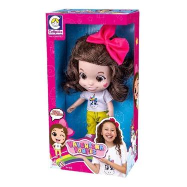 Imagem de Boneca Valentina Pontes Youtuber Legítimo Cotiplas Brinquedo