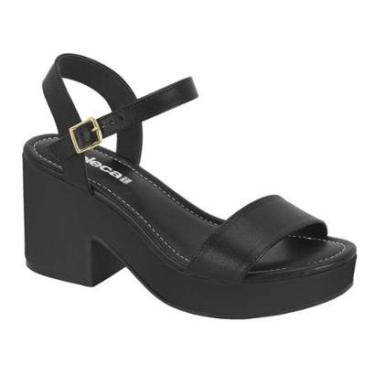 Imagem de Sandália Salto Grosso Médio Moleca Plataforma Festa 5549102-Feminino
