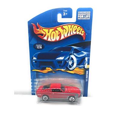 Imagem de Hot Wheels #2001-126 1968 Mustang Dark Grey in Tampo Collectible Collector Car Mattel 1:64 Scale