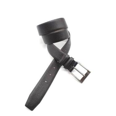 Imagem de Cinto masculino social em couro Fasolo T136403751, 110, Café