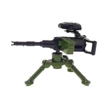 Imagem de Conjunto De Blocos De Montar Militares Com Figuras De Soldados, Armas 