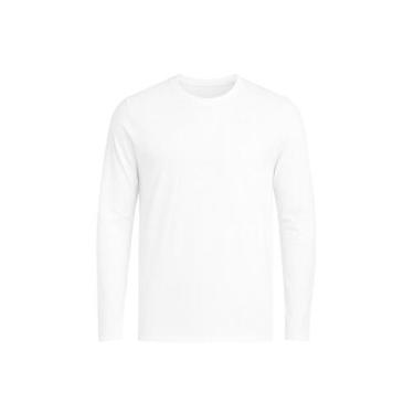 Imagem de Kit 2 Camiseta Dry Fit Mnaga Longa Academia Masculina Corrida Esporte 