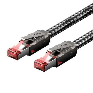 Imagem de Cabo Vention Rede Rj45 Cat8 40gbps 2000mhz 1m 1 Metro Ikmhf - Bbacomer