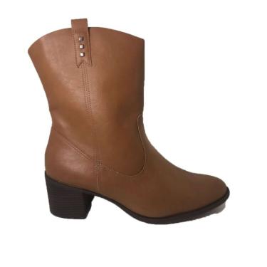 Imagem de Bota Comfortflex Feminino - Marrom